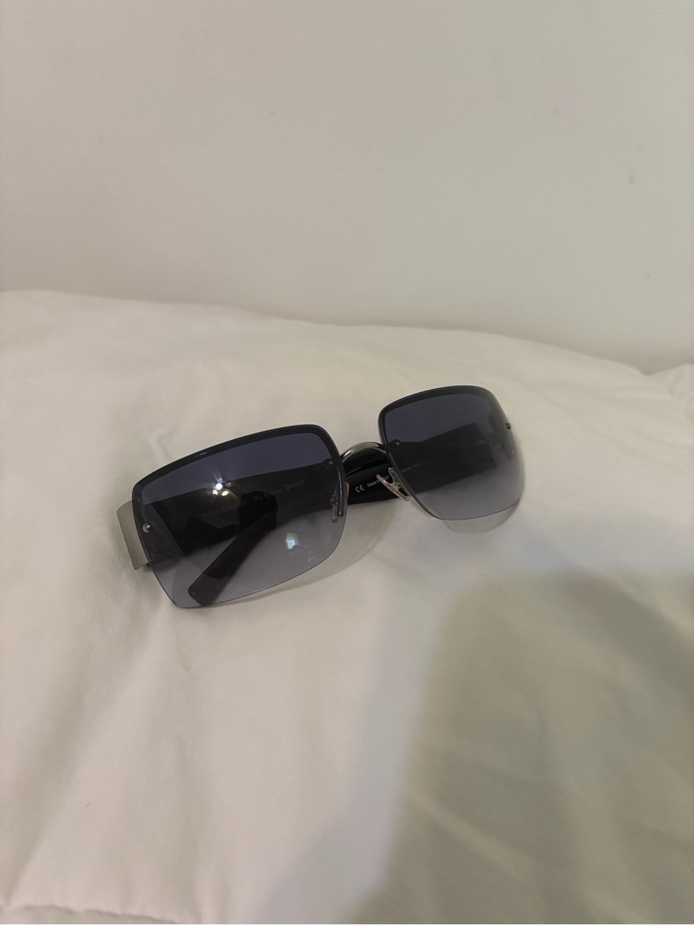 Juicy Couture Rimless Sunglasses made in Italy